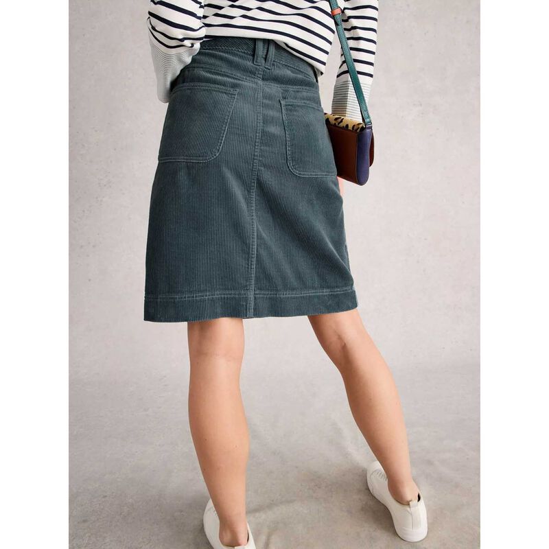 White Stuff Tia Cord Skirt image number 1